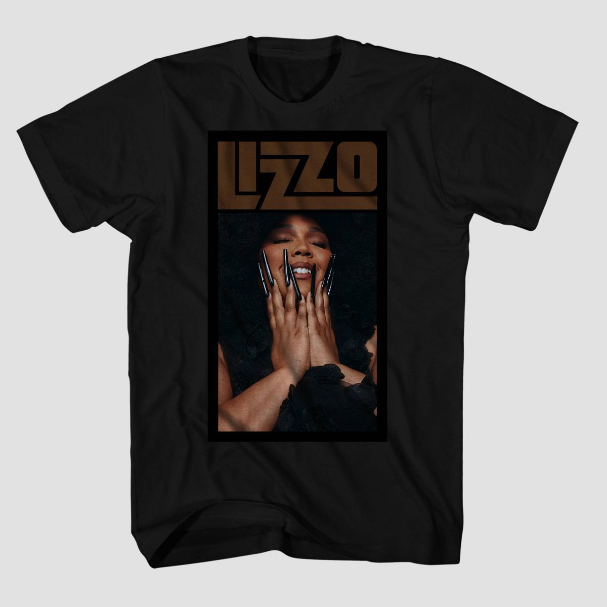 Men's Lizzo Short Sleeve Graphic T-Shirt - Black | Target