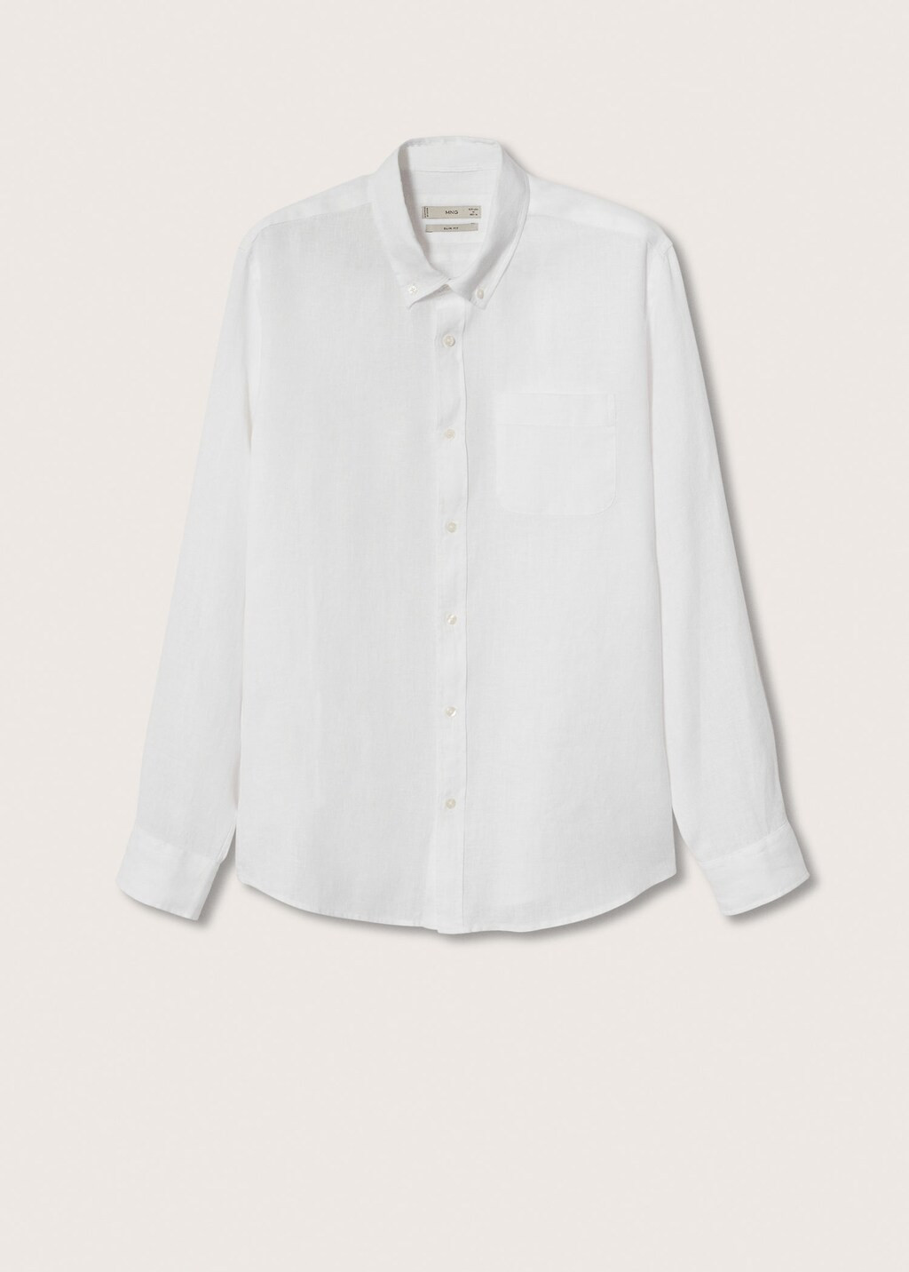 100% linen slim-fit shirt -  Men | Mango Man United Kingdom | MANGO (UK)