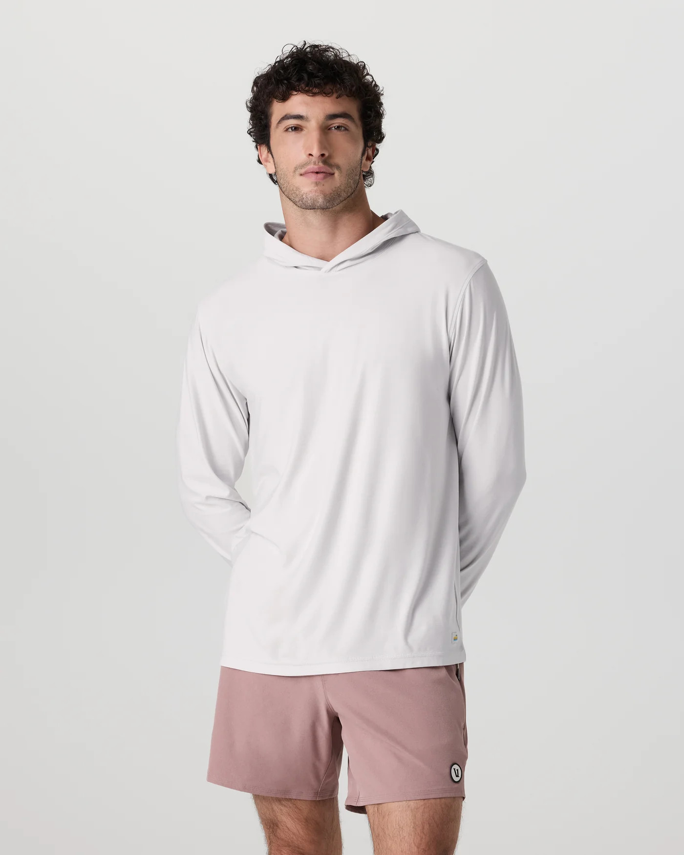 Strato Tech Hoodie | Men's Frost Grey Workout Hoodie | Vuori | Vuori Clothing (US & Canada)