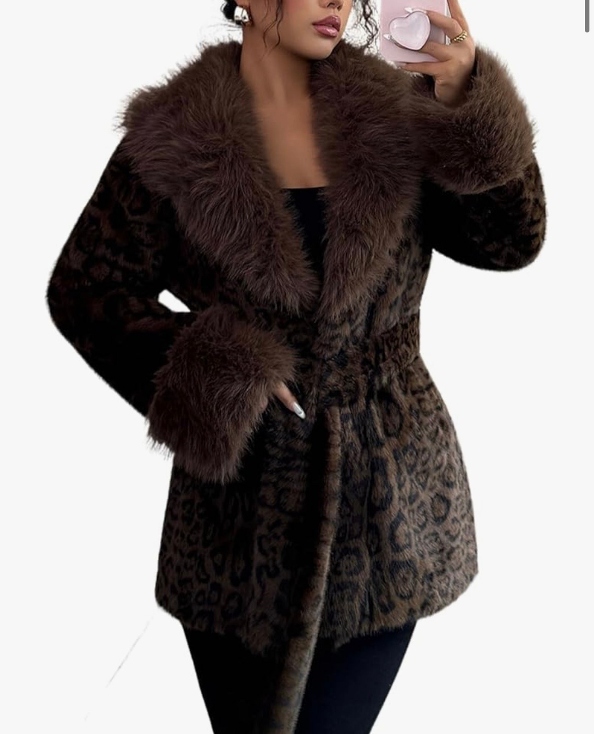 Cozy fur coat 
