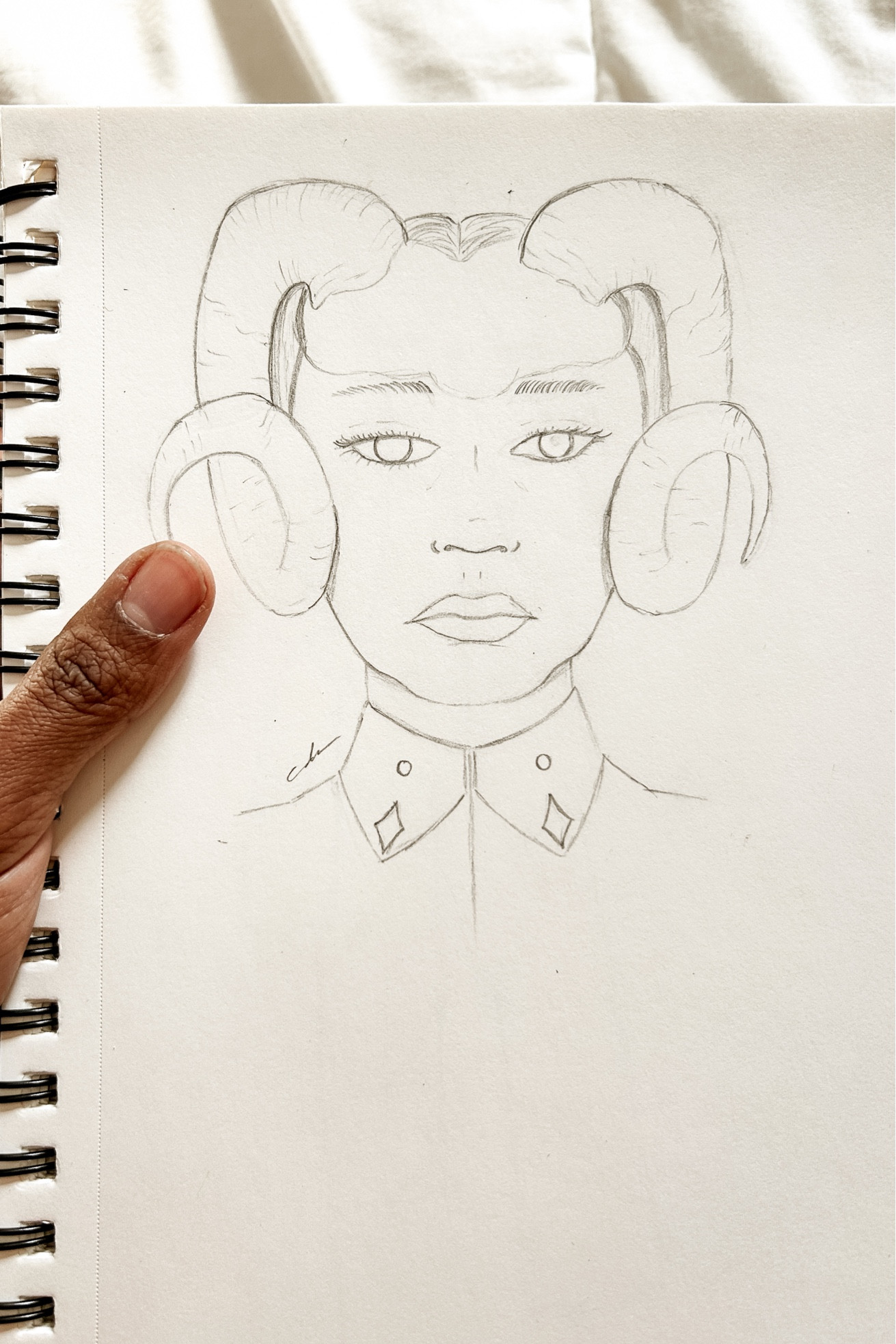 sketch supplies linked ✍🏾 i drew this near the beginning of capricorn season & thought it was fitting given this person has horns. i used a reference i spotted on pinterest (think you can find the reference???)

#illustrator #visualartist #sketchbook #drawing

#LTKFindsUnder50 #LTKSaleAlert
