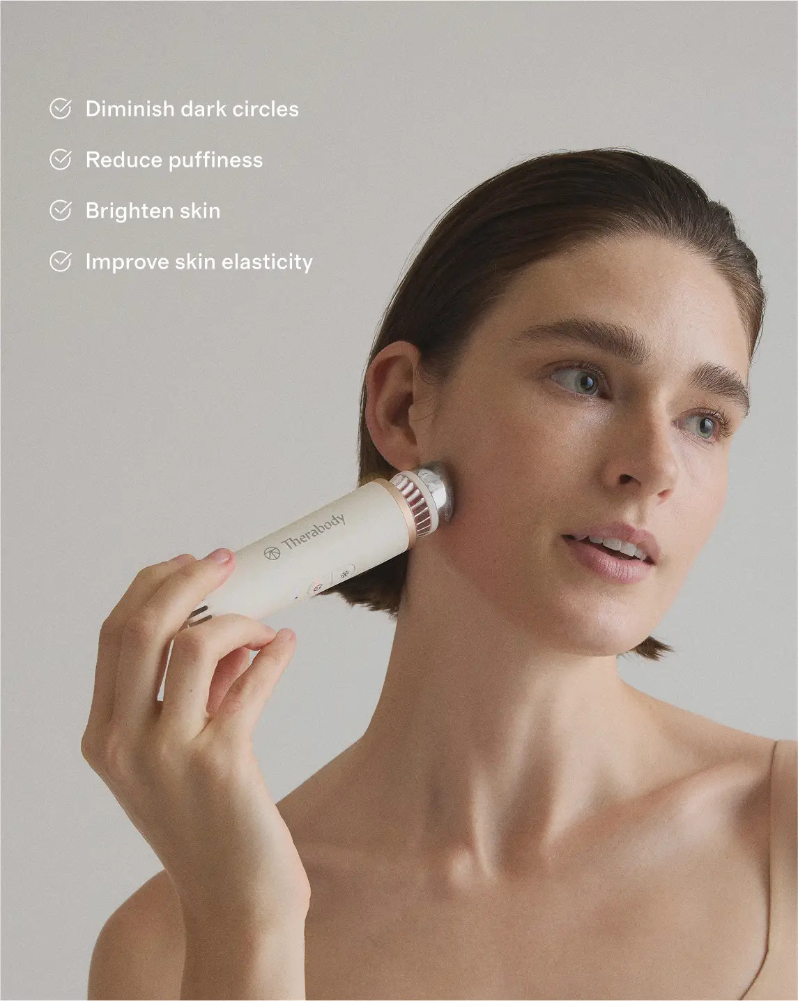 TheraFace Depuffing Wand by Therabody | Quince