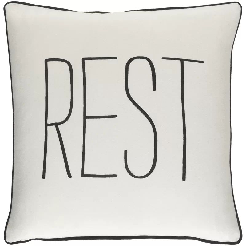 Yahya Rest Cotton Throw Pillow Cover | Wayfair North America