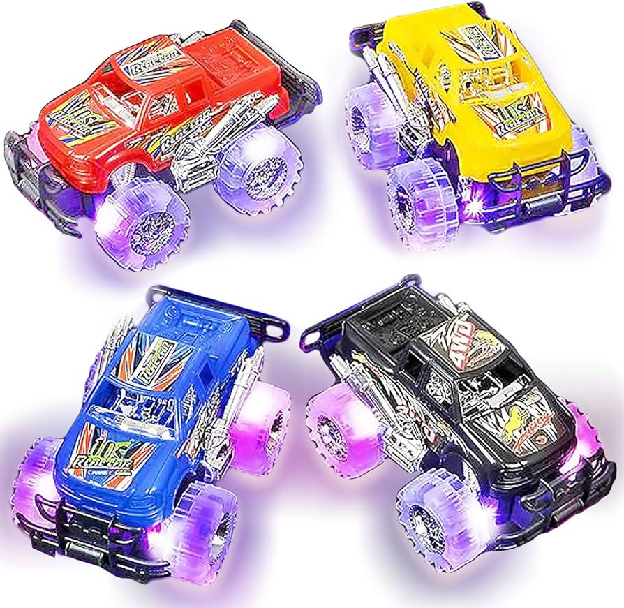 ArtCreativity Light Up Monster Trucks for Boys and Girls, Toy Truck Set of 2, Monster Trucks for ... | Amazon (US)