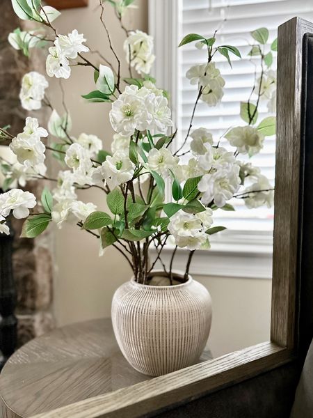 These gorgeous $5 cherry blossom stems are back in stock! I was so pleased with the quality of these stems for the price - they are a great way to add volume and add to whatever space you style them in! 

Walmart viral products // faux stems // organic modern vase // Walmart home // Walmart deals 

#LTKFindsUnder50 #LTKHome #LTKStyleTip