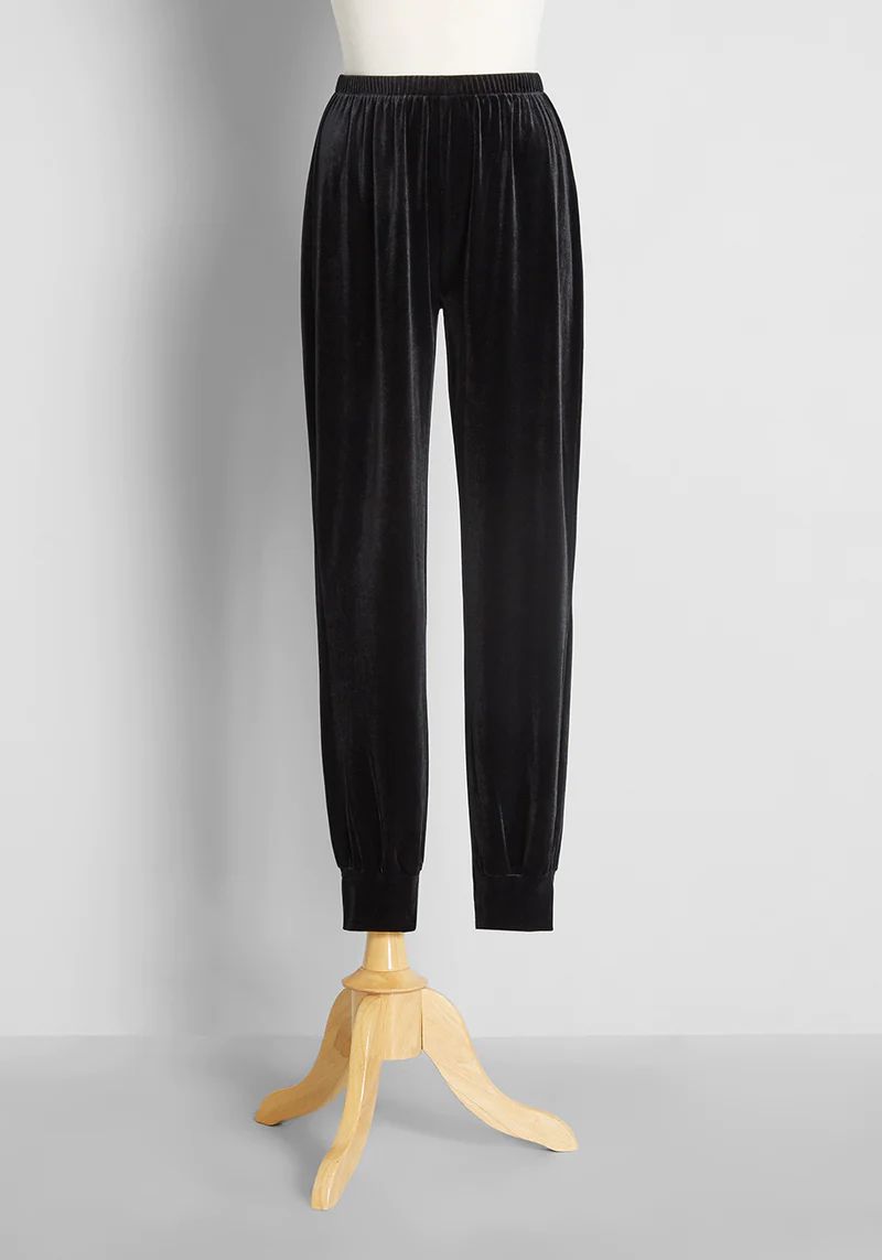 Touch and Go Velour Joggers | ModCloth