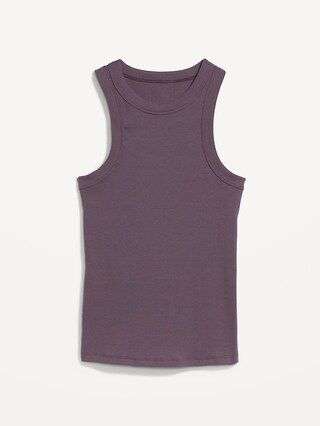 Fitted Rib-Knit Tank Top for Women | Old Navy (CA)