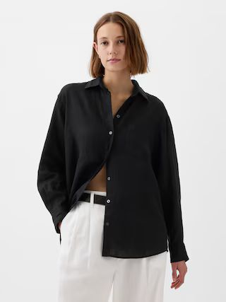 Linen Big Shirt | Gap (US)