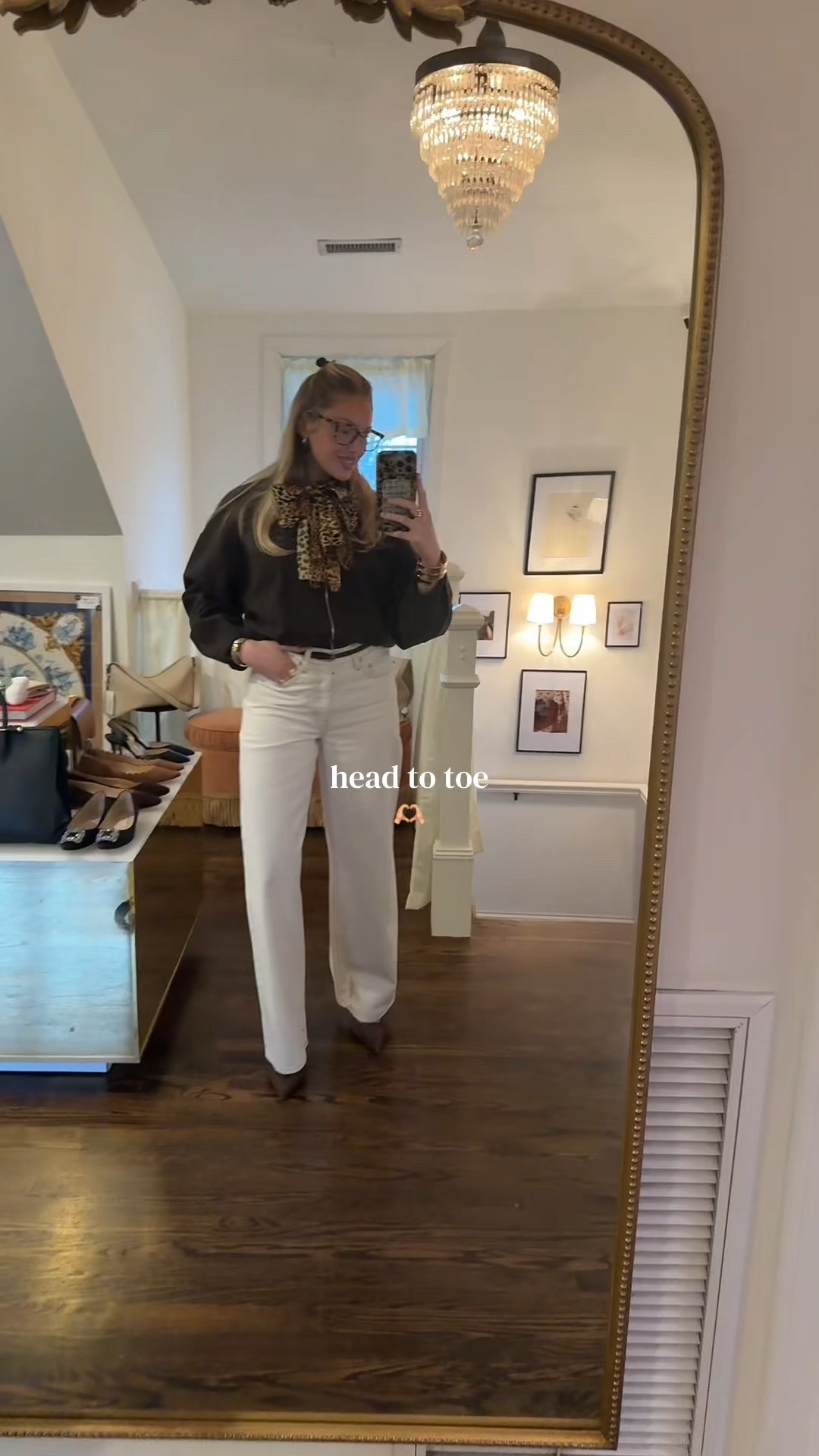 Loving the winter whites ✨ too is originally from Zara and Jeans are Dahlia from Stella Rhodes so I linked similar! 

#LTKootd #LTKSeasonal #LTKWorkwear