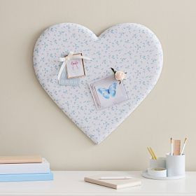 LoveShackFancy No Nails Floral Heart Pinboard (24") | Pottery Barn Teen