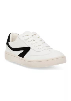 DV Dolce Vita Women's Voyage Sneakers, White, 6M | Belk