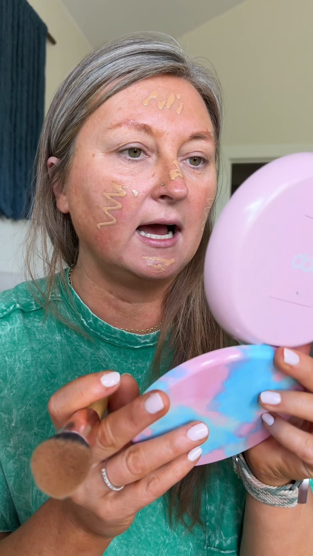 If I’m going to wear a foundation it’s Tartes Timeless Foundation. Super lightweight with incredible coverage 

#LTKBeauty #LTKStyleTip