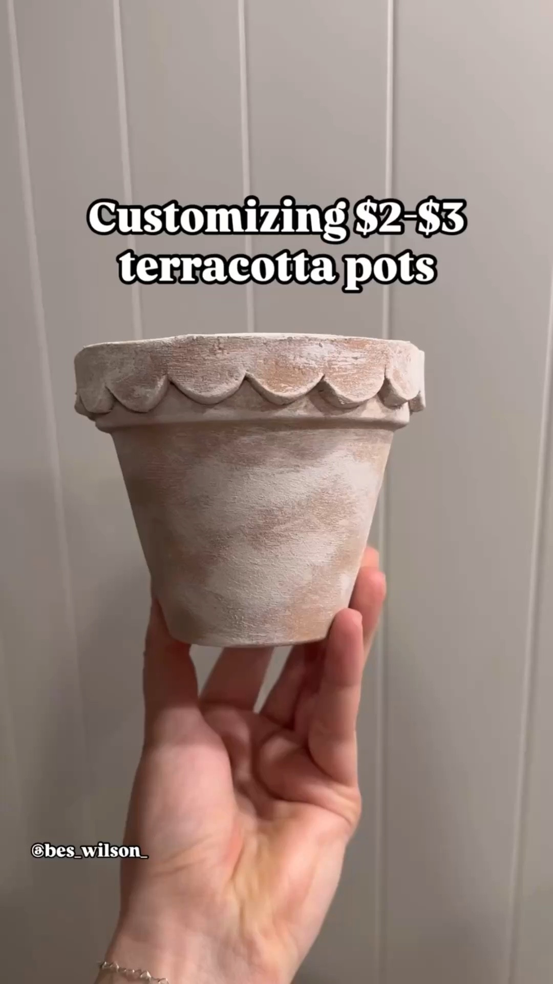 Spring DIY you can make for under $5 🌿🤎

I made these scalloped terracotta pots using $2–$3 planters from Walmart and Crayola air-dry clay… and I’m obsessed with how they turned out.

This was my first time trying this idea, and if I did it again I would:
• Use larger clay pieces instead of smaller ones
• Press the clay together more firmly
• Fill any gaps after drying

But honestly… the rustic vintage look makes the imperfections even better ✨

I definitely want to try more designs next — maybe florals, bows, or different scallops!

Would you try this DIY?
Comment “POTS” and I’ll send you the links + supplies I used 🤎

#LTKSeasonal #LTKHome