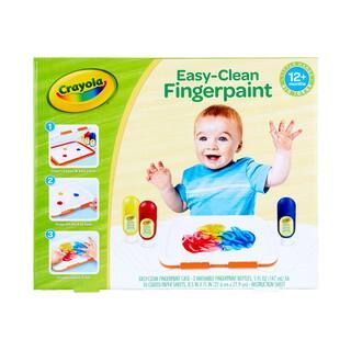 Crayola® Easy-Clean Fingerpaint Set | Michaels Stores