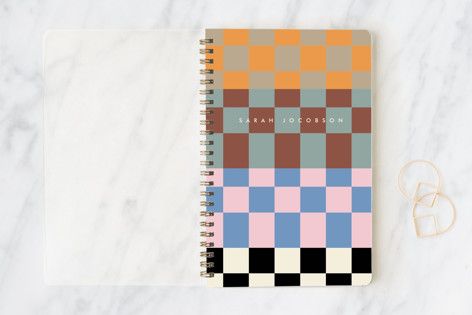 noted check Notebooks, Day Planners, or Address Books | Minted