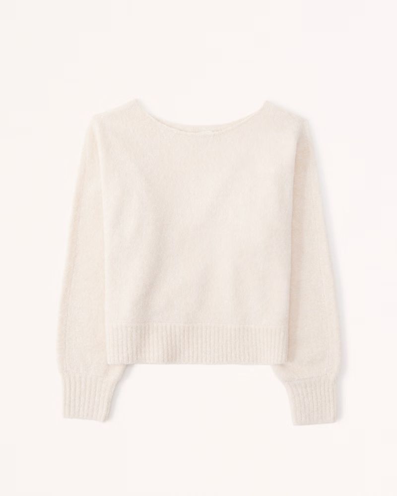 Women's Boucle Dolman Sweater | Women's New Arrivals | Abercrombie.com | Abercrombie & Fitch (US)