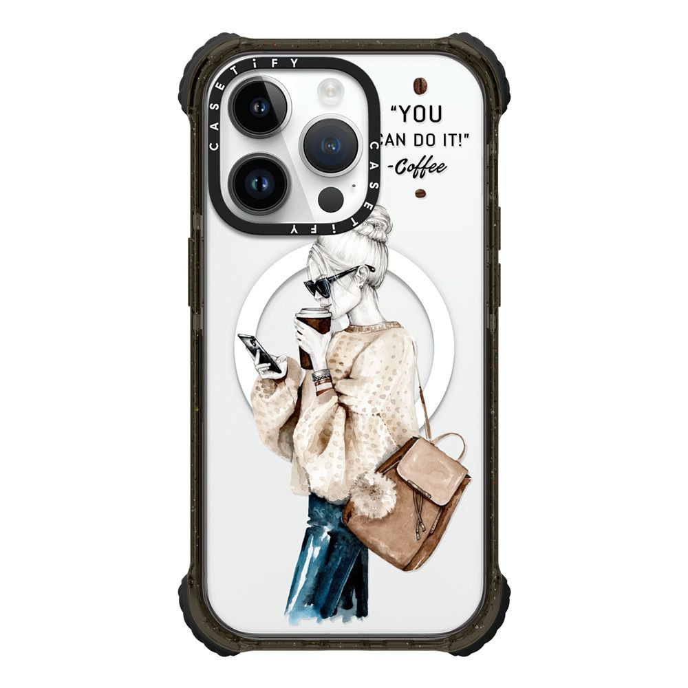 Girl and coffee | Casetify