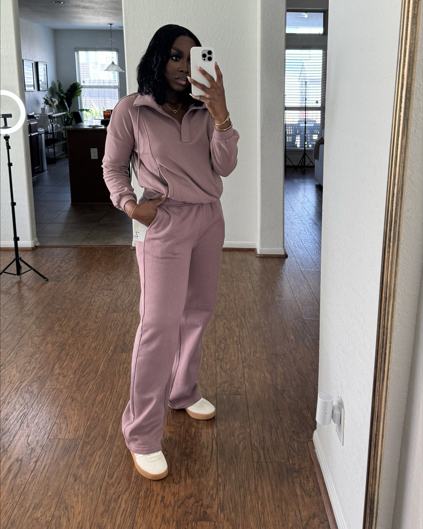 Absolutely love, how soft and affordable this loungewear set is. Wearing a large and it fits loosely and comfortably. 

#LTKFindsUnder100 #LTKBeauty #LTKStyleTip