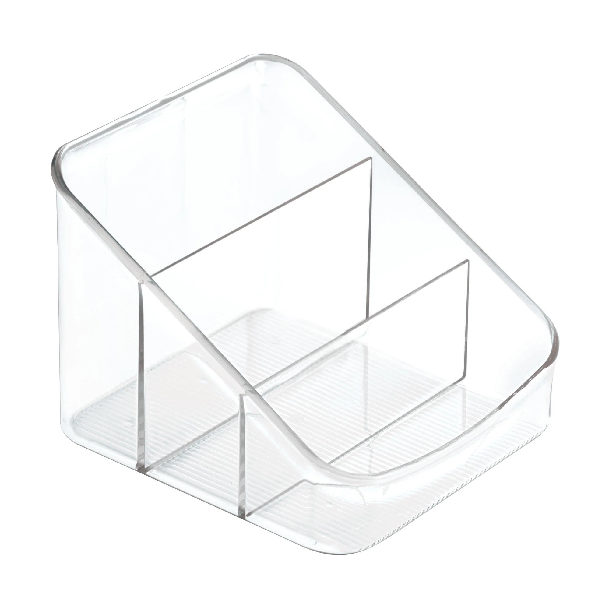 iDesign Linus BPA-Free Plastic 3-Tier Packet Organizer - 6.25" x 5.75" x 5", Clear | Wayfair North America