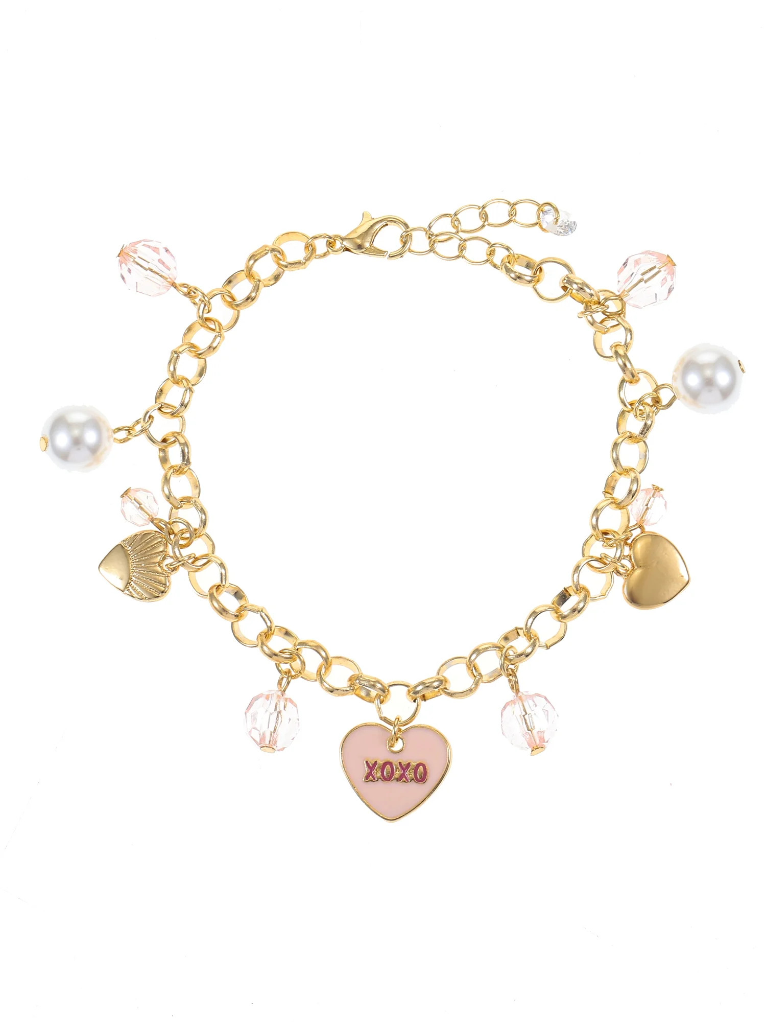 Way to Celebrate Valentine's Day Charmy Bracelet, 1 Piece | Walmart (US)
