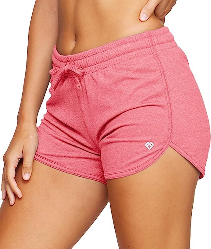 Colosseum Active Women's Simone Cotton Blend Yoga and Running Shorts | Amazon (US)