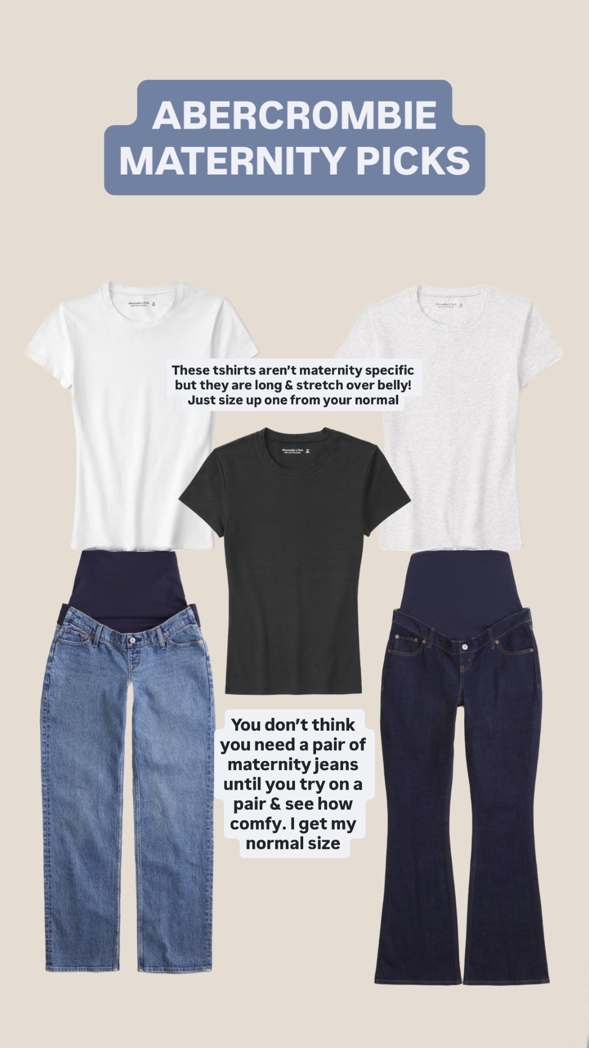 Abercrombie maternity picks 