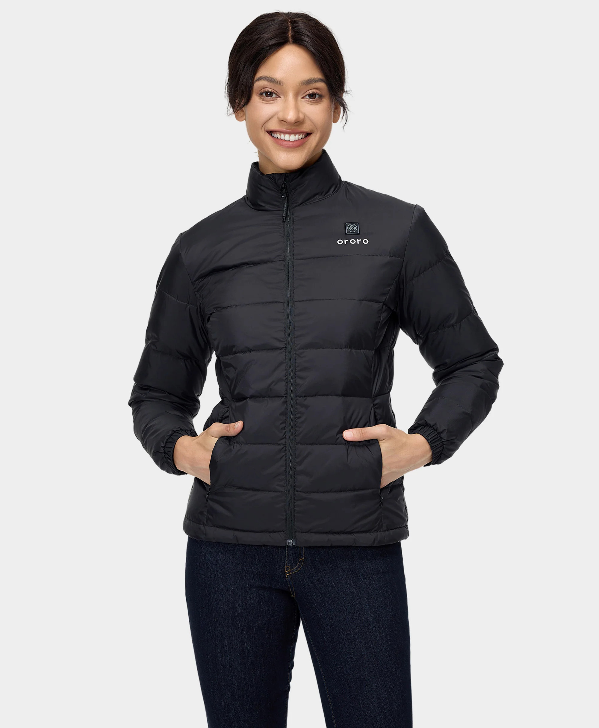 Women’s Heated Puffer Jacket | THERMOLITE® Insulated | ororo | ORORO