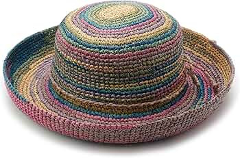 San Diego Hat Company Women's Crochet Raffia Hat | Amazon (US)