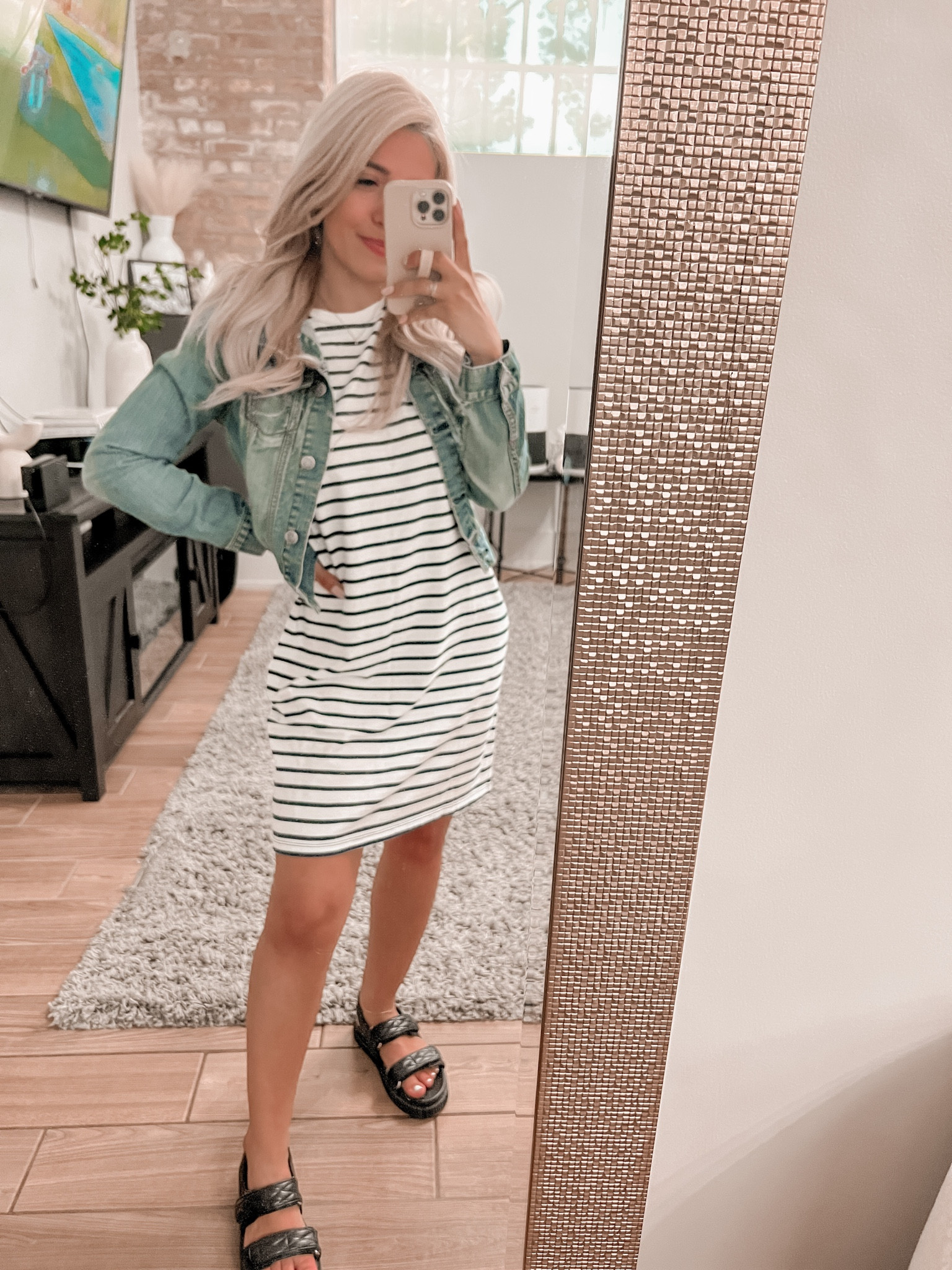 Work outfit idea
Teacher outfit 
T-shirt dress 
Sandals 
Casual outfit
Jean jacket 
Spring outfit
wedding guest
White dress
Mother’s Day gift 
Country concert 
Dresses
Outdoor furniture 
Sandals
Home decor
Nashville outfit
Taylor swift concert 
Jeans
Vacation outfit 
Spring dress
Travel outfit 
Maternity 
Travel outfit 
Maternity 
Nursery 
Swim


#LTKworkwear #LTKstyletip #LTKshoecrush