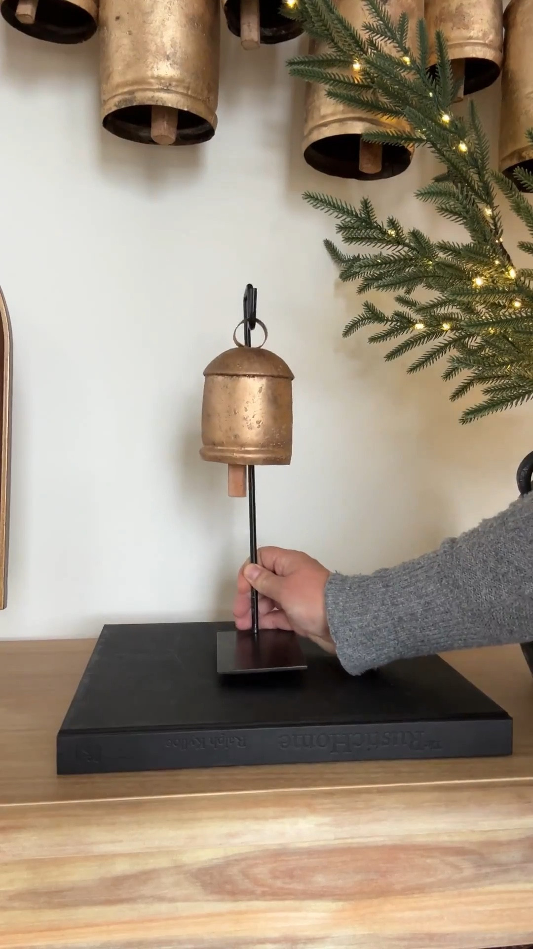 Everyone needs bells on stands for Christmas decor!!

Follow my shop @rushtonhome on the @shop.LTK app to shop this post and get my exclusive app-only content! Don’t forget to turn on post notifications using the 🔔 to get first dibs! Follow @rushtonhome on Instagram and Pinterest for more home decor inspiration and affordable home finds! Are you looking for anything home related? You’re in the right place! At Rushton Home, I do: home decor, living room, bedroom, affordable, walmart, target, amazon, wayfair, new arrivals, winter decor, spring decor, fall decor, fall finds, summer decor, home decor refresh, studio mcgee x target, hearth and hand, magnolia, holiday decor, seasonal decor, dining room decor, bedroom decor, living room decor, affordable home decor, furniture, weekend deals, sale, on sale, pottery barn, kirklands, west elm, bench, foyer table, faux florals, rugs, couches, sofa, sectional, dresser, nightstand, night stand, end tables, lamps, art, wall art, etsy, pillows, blanket, interior design, interior styling, bedding, side tables, bed frame, tray, side table, throw pillows, look for less, designer dupe, budget decor, bar stools, counter stools, vase, ceramic pottery, budget, budget friendly, coffee table, dining chairs, cane, rattan, wood, white wash, rustic amazon home, arch, brass hardware, gold hardware, vintage, antique, european inspired, french country, back in stock

#LTKHoliday #LTKSaleAlert #LTKHome