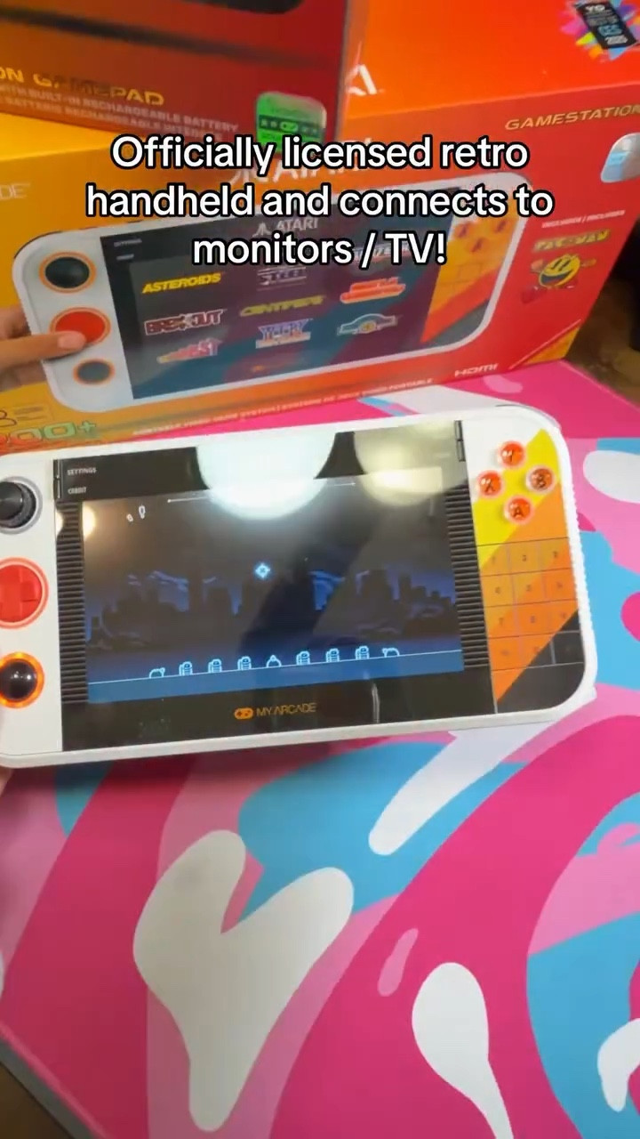 The #myarcadegamestationpro is absolutely amazing! You have to see this! #kahlaDeals @myarcaderetro