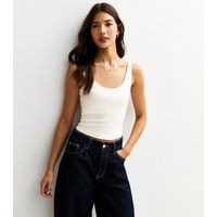 Women's Cream Scoop Neck Cropped Vest Top New Look | New Look (UK)