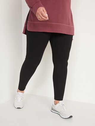 High-Waisted Rib-Knit Leggings For Women | Old Navy (US)