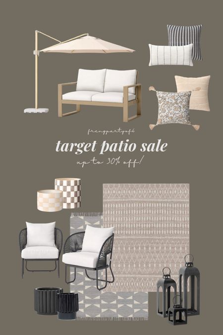 Up to 30% off patio sale at Target!

#LTKHome #LTKSeasonal #LTKSaleAlert