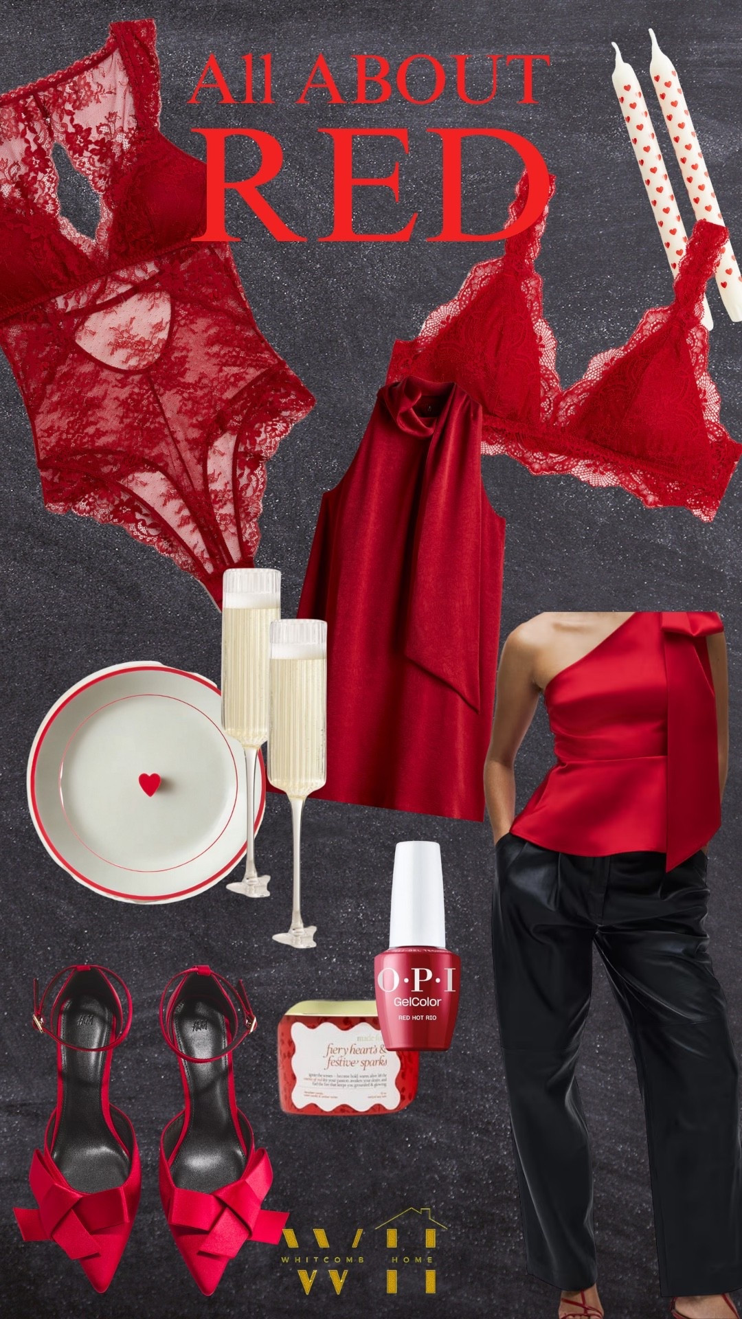All about RED

What’s in your cart for valentines Day? Are you planning for a sexy night in? Or special night out? 

#LTKGiftGuide #LTKFindsUnder100 #LTKSaleAlert