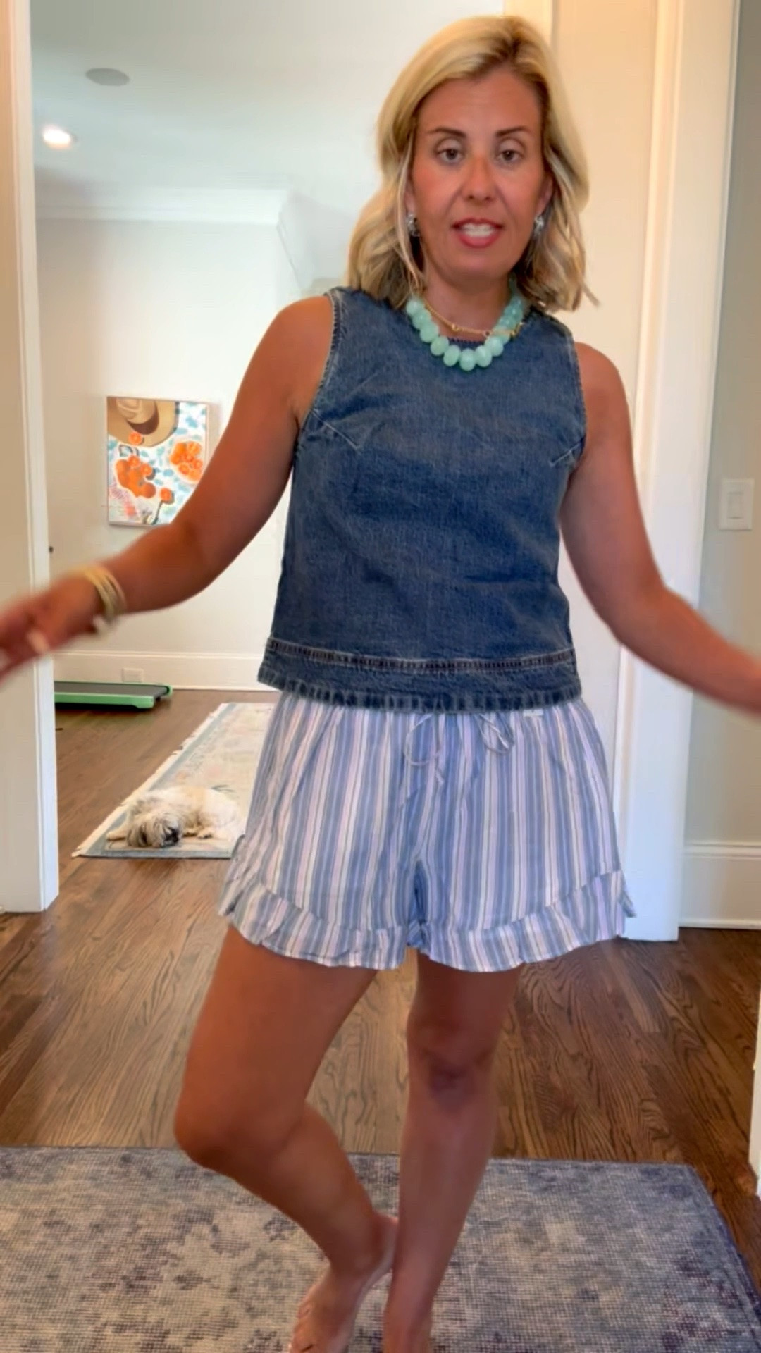 I’ve never met a ruffle I didn’t like! We are totally dressing these up and wearing them casual!

Code AFLTK for 20% off, including sale items! 
Top - xs
Shorts - small

#LTKxAbercrombie #LTKmomlife #LTKSaleAlert