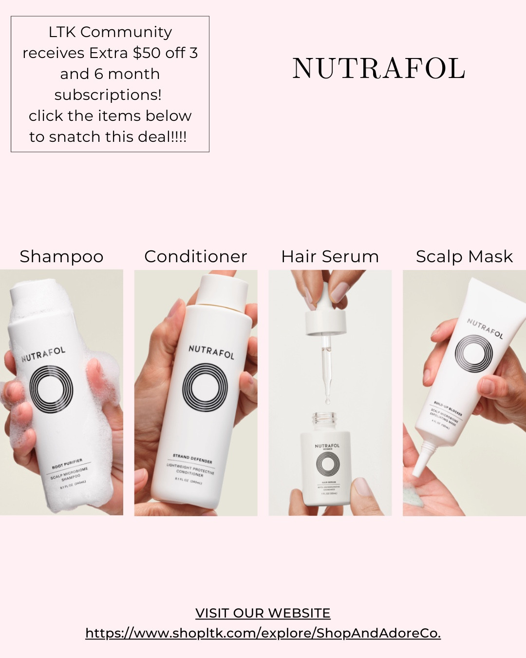 Stronger, healthier hair starts here.

$50 OFF @Nutrafol nutrafol subscriptions — but the code is inside my LTK.

Comment “SALE” and I’ll send you the LTK link #HealthyHairJourney #Nutrafol #HairGrowthJourney #LTKCreator

#LTKSpringSale #LTKselfcare #LTKSaleAlert #LTKSpringSale