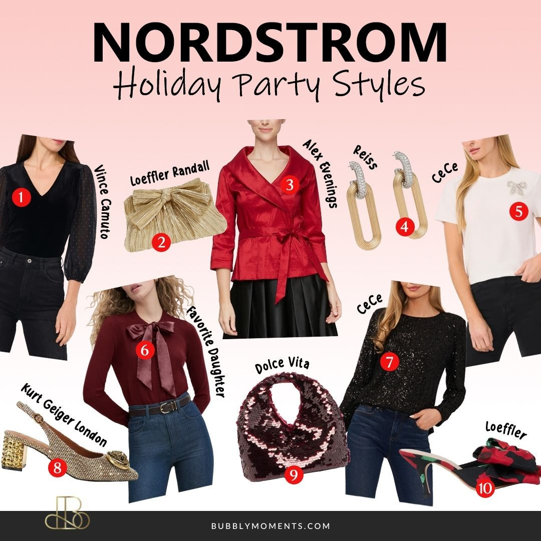 Holiday party season is here ✨ If you’re looking for easy, stylish Holiday Party outfits, I’ve rounded up chic finds from Nordstrom that work for all kinds of celebrations. These styles are perfect for office parties, family gatherings, dinner dates, and festive nights out.
From classic dresses to statement tops and polished accessories, each piece is simple to style and easy to rewear throughout the season. Whether you prefer timeless looks or a little festive detail, these outfits help you feel confident and party-ready without overthinking your look. Save this post for holiday outfit inspiration or when you need a quick go-to party style. Tap to shop and find holiday looks you’ll reach for again and again ✨
#LTKHoliday #LTKParties #LTKStyleTip #holidayparty #holidaystyle #partyoutfits #holidayoutfits #nordstromstyle #nordstromfinds #festivefashion #partywear #winterfashion #styleinspo #outfitideas #chicstyle #holidaylooks 

 