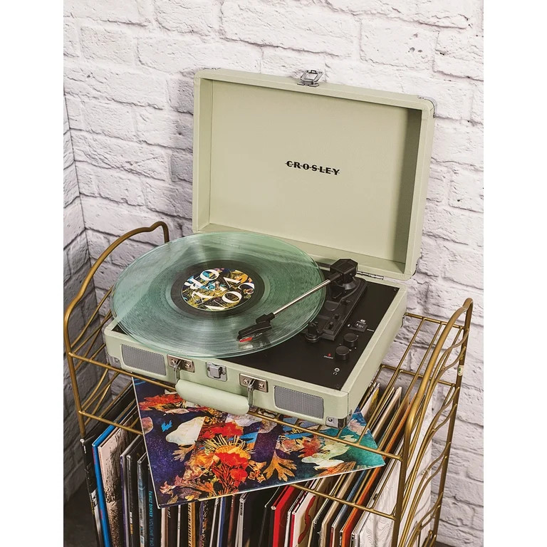 Crosley Cruiser Premier Vinyl Record Player with Speakers and Bluetooth - Audio Turntables - Walm... | Walmart (US)