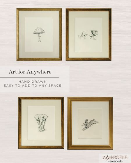 Drawings for any space/ living room home decor

#LTKHome