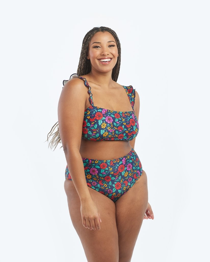 The Ruffle Oasis Bikini Top - Main | SummerSalt