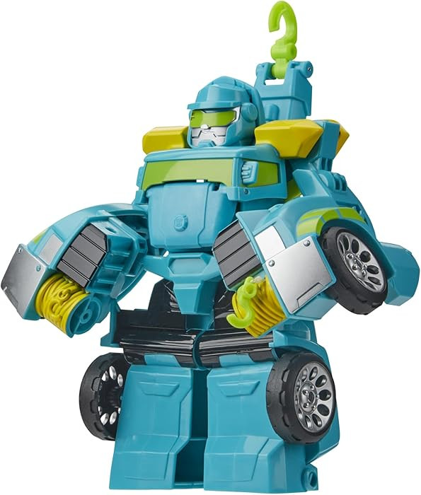 Transformers Playskool Heroes Rescue Bots Academy Hoist Converting Toy Robot, 6" Action Figure, K... | Amazon (US)