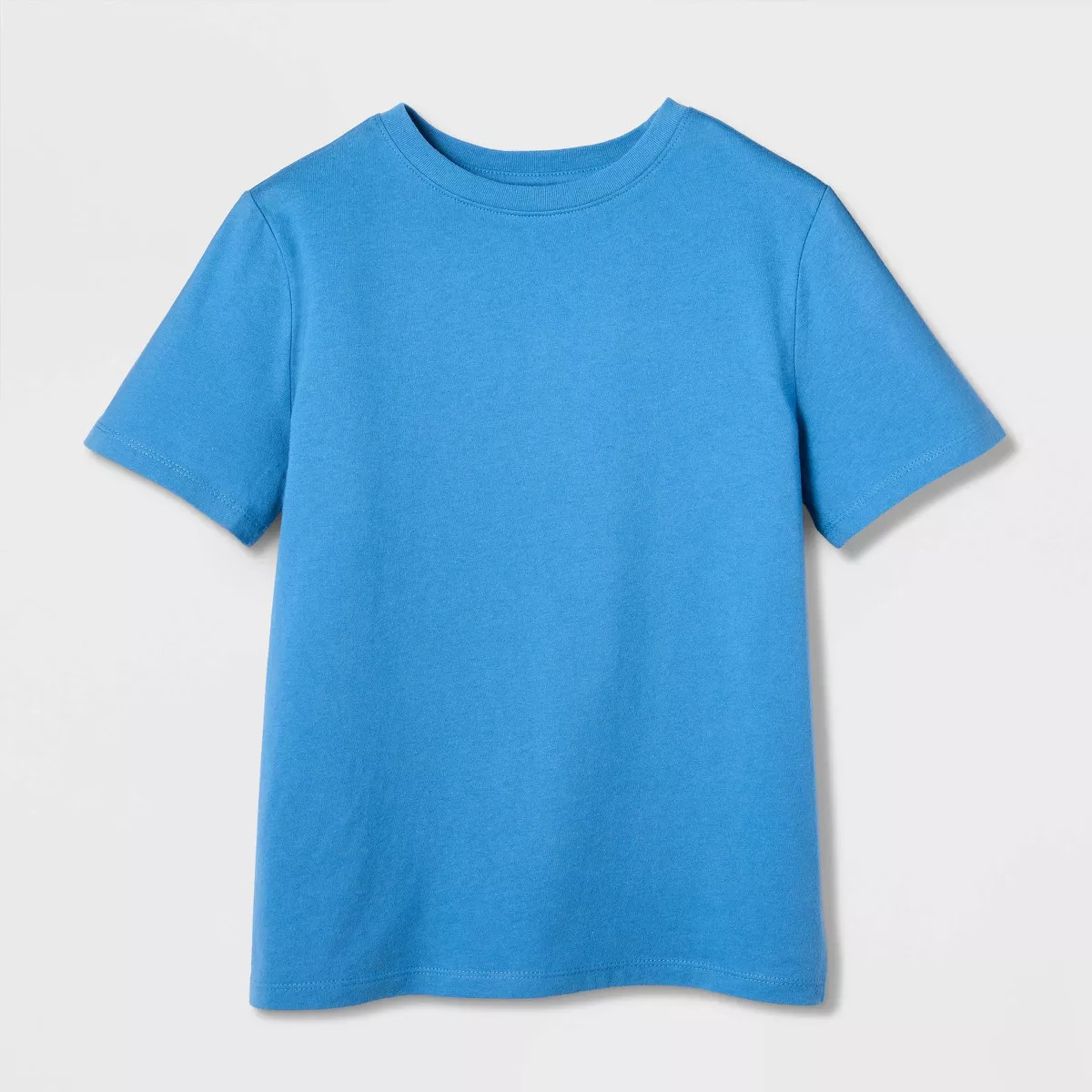 Boys' Short Sleeve 100% Cotton Classic Fit T-Shirt - Cat & Jack\u2122 Blue S | Target