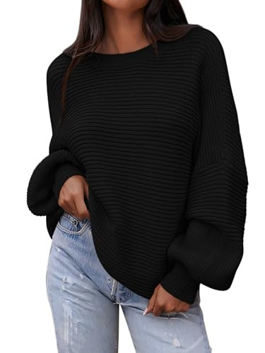 PRETTYGARDEN Fall 2026 Womens Oversized Sweaters Chunky Knit | Amazon (US)