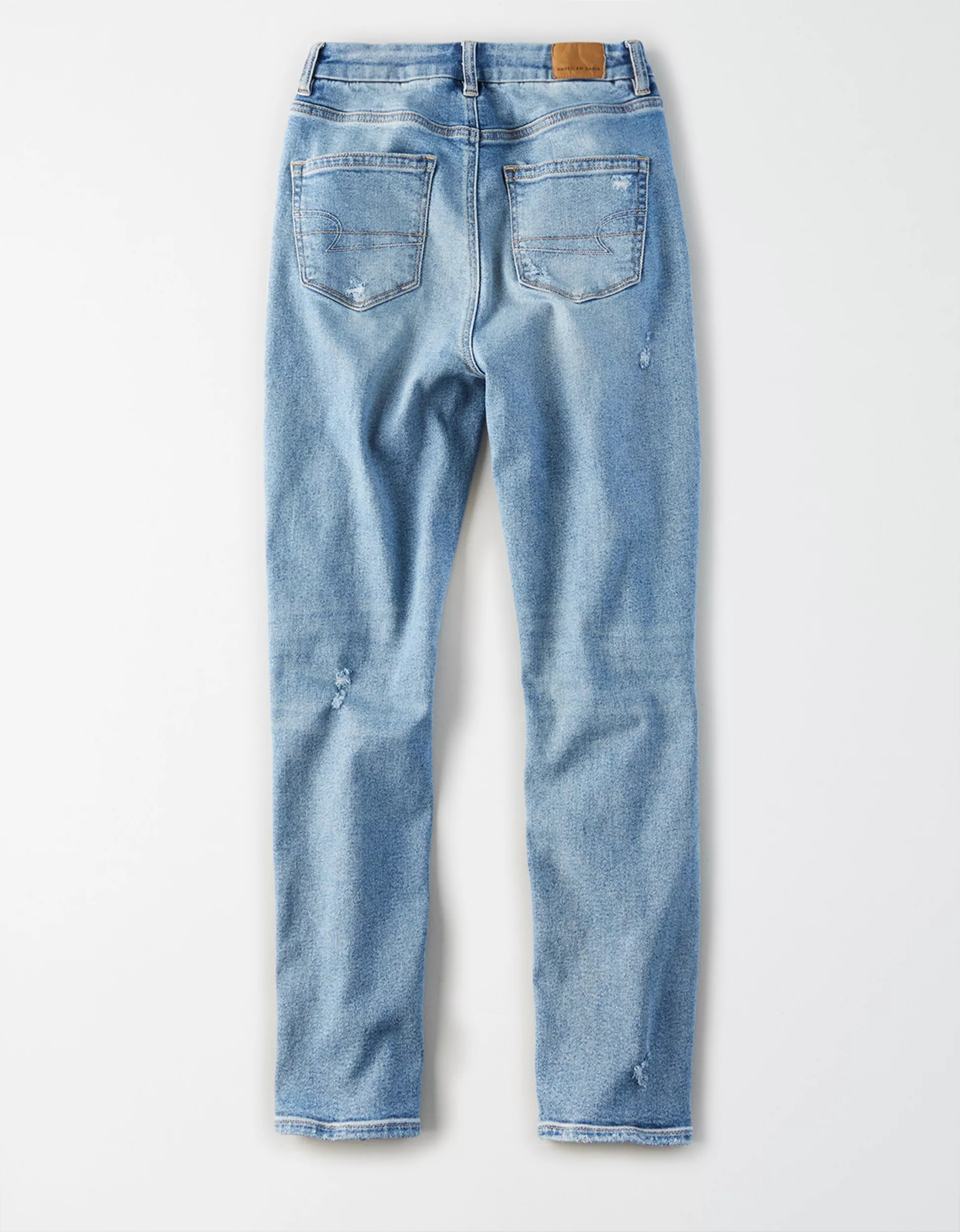 AE Stretch Ripped Curvy Mom Jean | American Eagle Outfitters (US & CA)