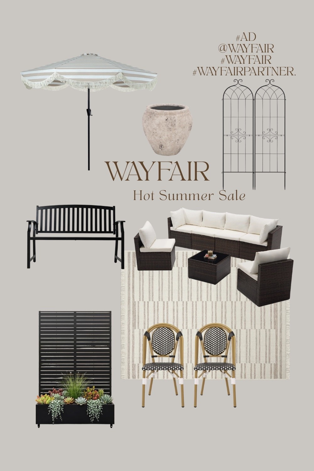 #ad If you’ve been waiting for the sign to refresh your home for summer… this is it ✨

So many highly rated Wayfair finds are on sale right now during the Hot Summer Sale — making it easy
to create a home that feels beautiful, cozy, and effortless
@wayfair, #Wayfair, #WayfairPartner