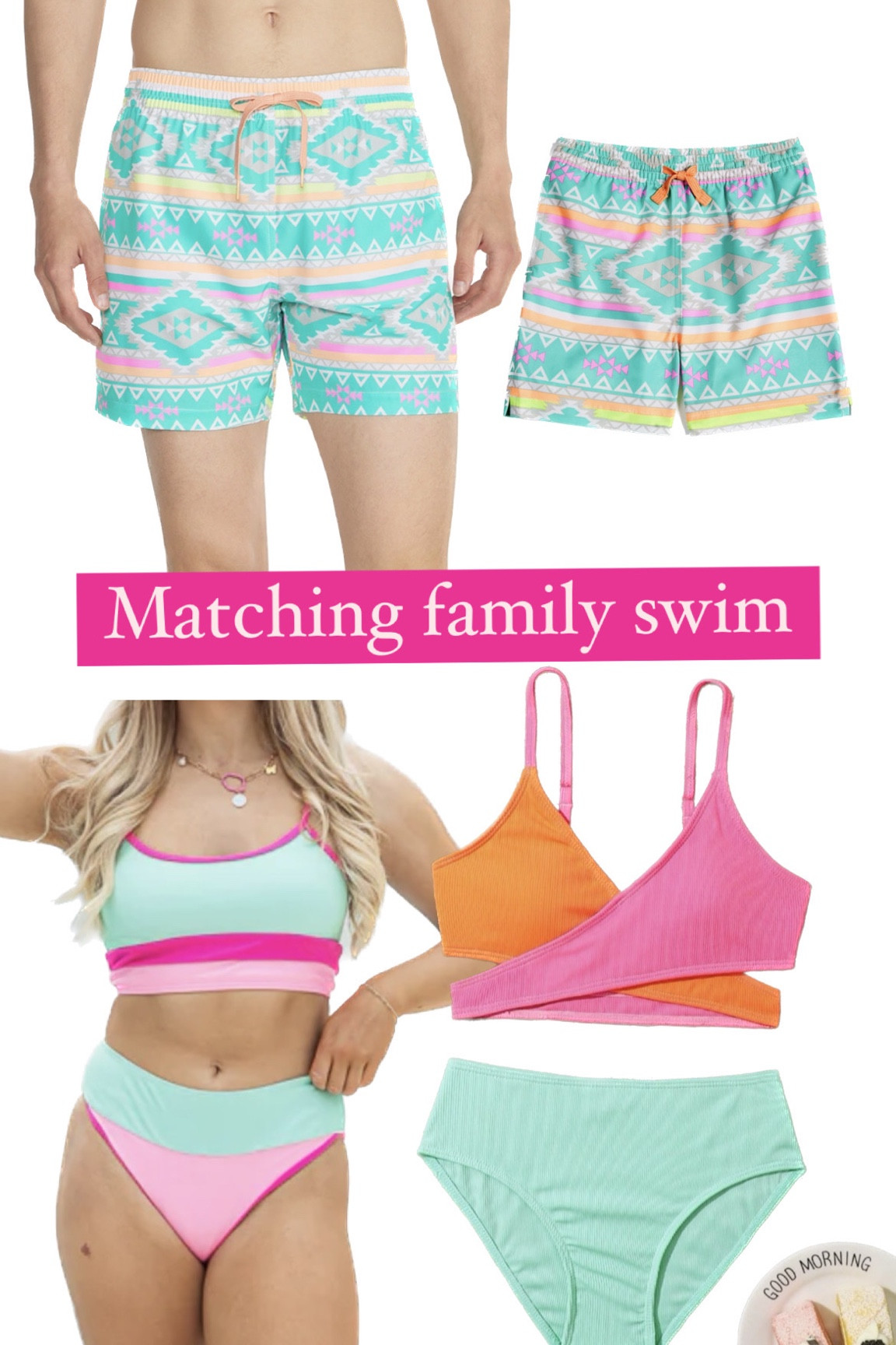 Matching family swim spring break 2024! The swim trunks are the “en fuegos” from chubbies  

Southeast idahome & co properties 

#LTKSpringSale #LTKSeasonal #LTKfindsunder100