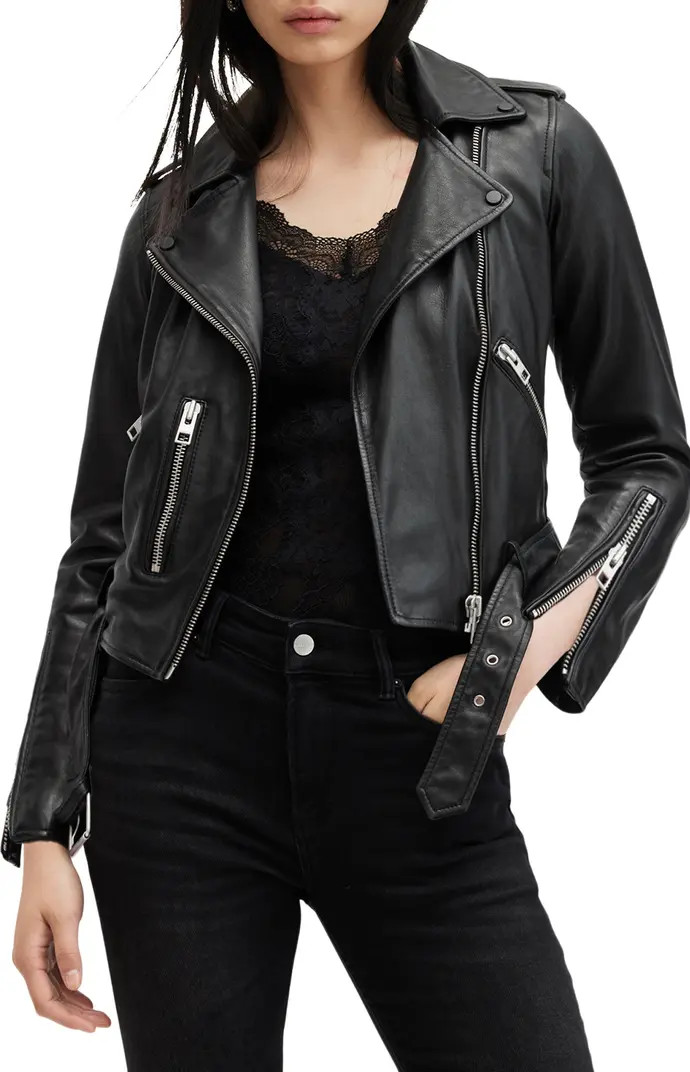 Balfern Leather Biker Jacket | Nordstrom