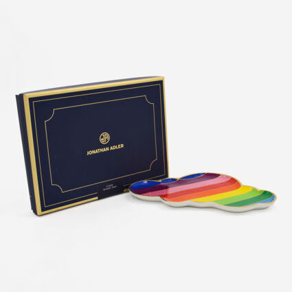 Multicoloured Cloud Trinket Tray 15x24.5cm | TK Maxx