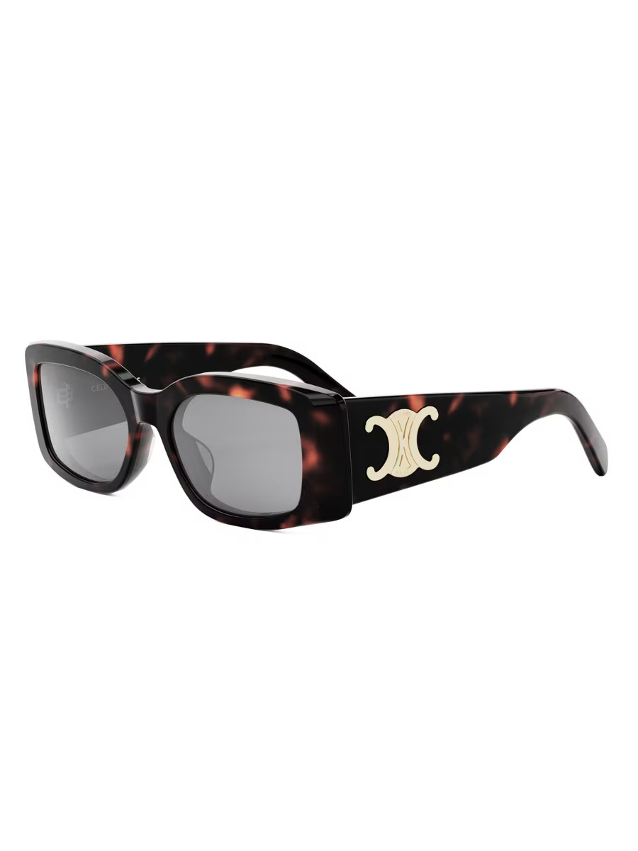 Triomphe 53MM Rectangular Sunglasses | Saks Fifth Avenue
